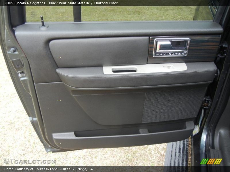 Black Pearl Slate Metallic / Charcoal Black 2009 Lincoln Navigator L