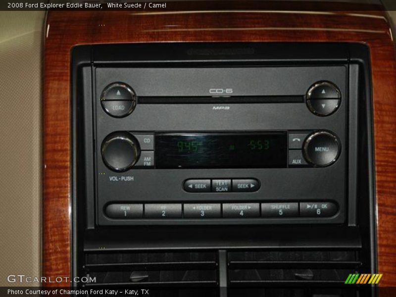 White Suede / Camel 2008 Ford Explorer Eddie Bauer