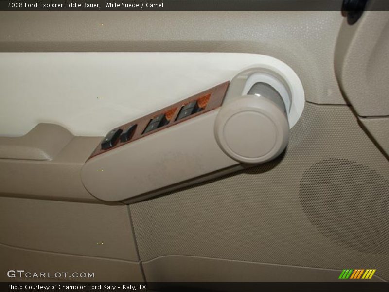 White Suede / Camel 2008 Ford Explorer Eddie Bauer