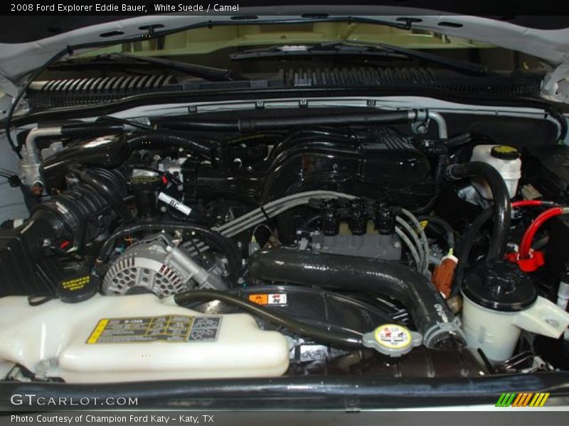 White Suede / Camel 2008 Ford Explorer Eddie Bauer