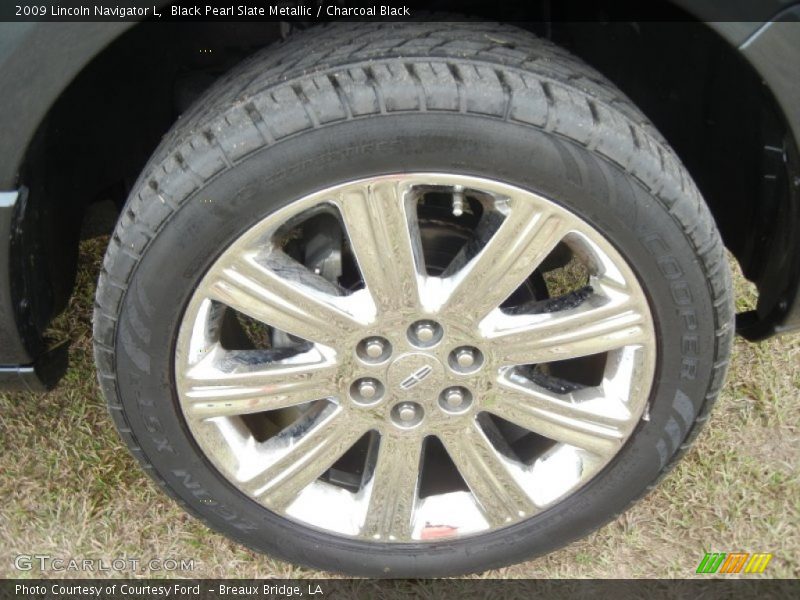 Black Pearl Slate Metallic / Charcoal Black 2009 Lincoln Navigator L