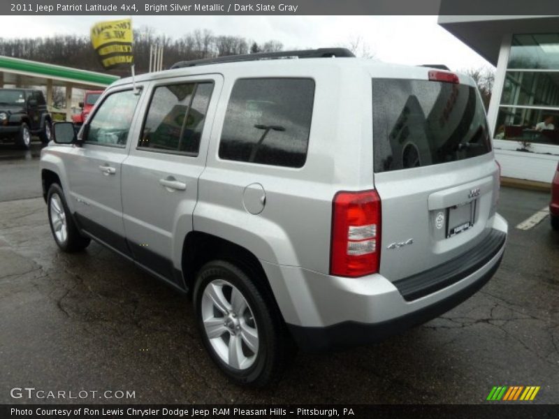 Bright Silver Metallic / Dark Slate Gray 2011 Jeep Patriot Latitude 4x4