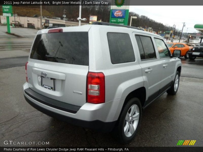 Bright Silver Metallic / Dark Slate Gray 2011 Jeep Patriot Latitude 4x4