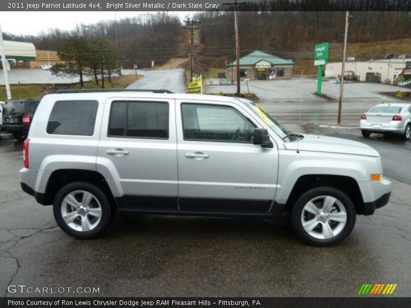 Bright Silver Metallic / Dark Slate Gray 2011 Jeep Patriot Latitude 4x4