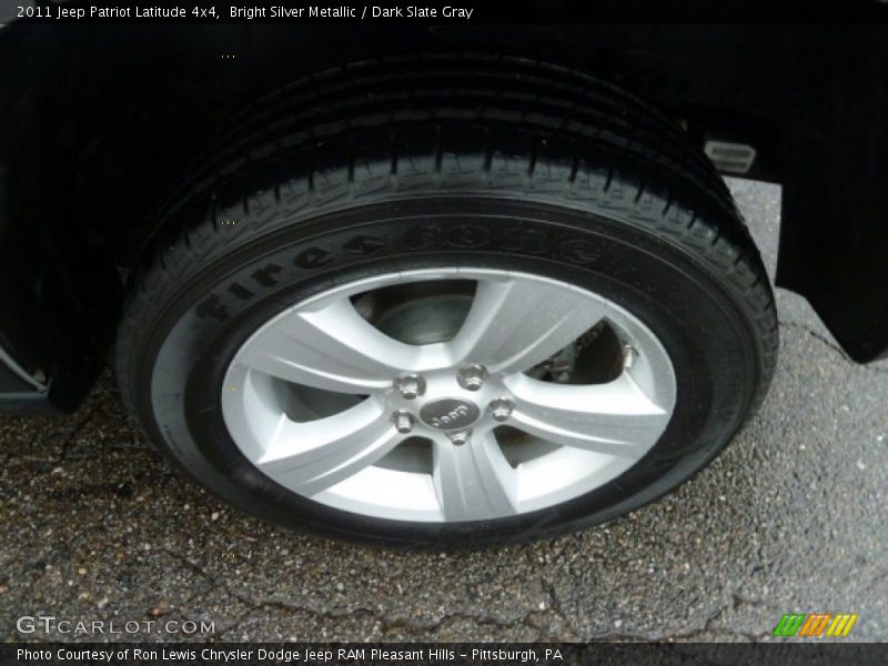 Bright Silver Metallic / Dark Slate Gray 2011 Jeep Patriot Latitude 4x4