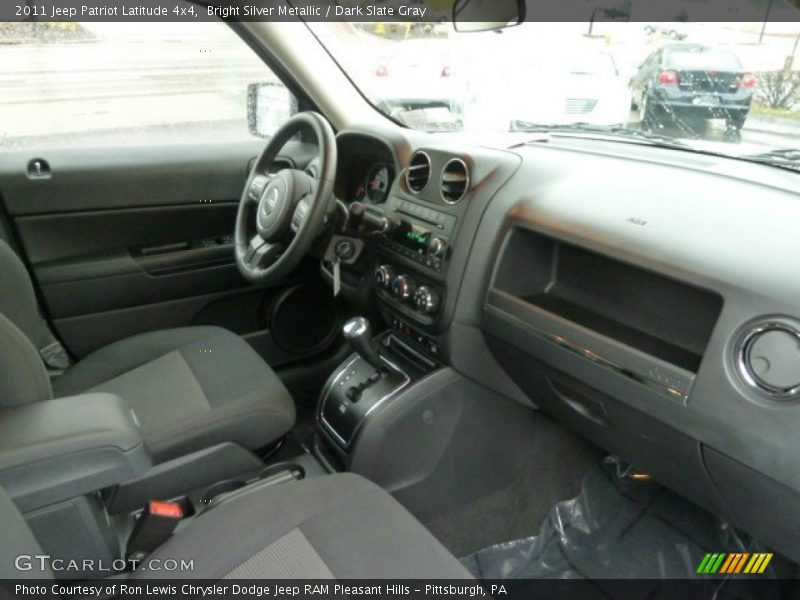 Bright Silver Metallic / Dark Slate Gray 2011 Jeep Patriot Latitude 4x4