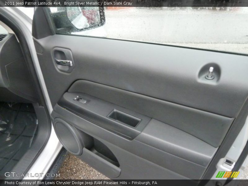 Bright Silver Metallic / Dark Slate Gray 2011 Jeep Patriot Latitude 4x4