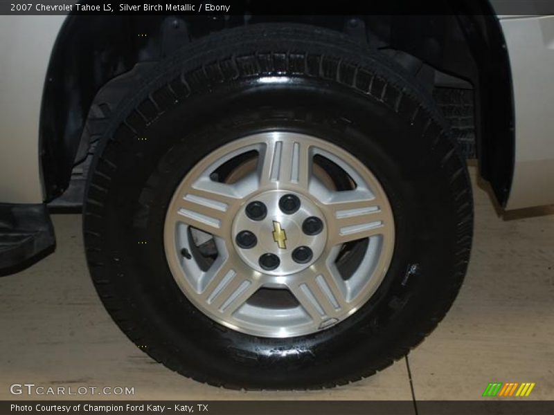 Silver Birch Metallic / Ebony 2007 Chevrolet Tahoe LS