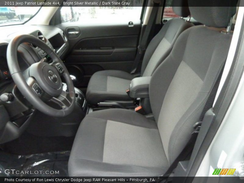 Bright Silver Metallic / Dark Slate Gray 2011 Jeep Patriot Latitude 4x4