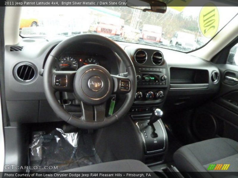 Bright Silver Metallic / Dark Slate Gray 2011 Jeep Patriot Latitude 4x4