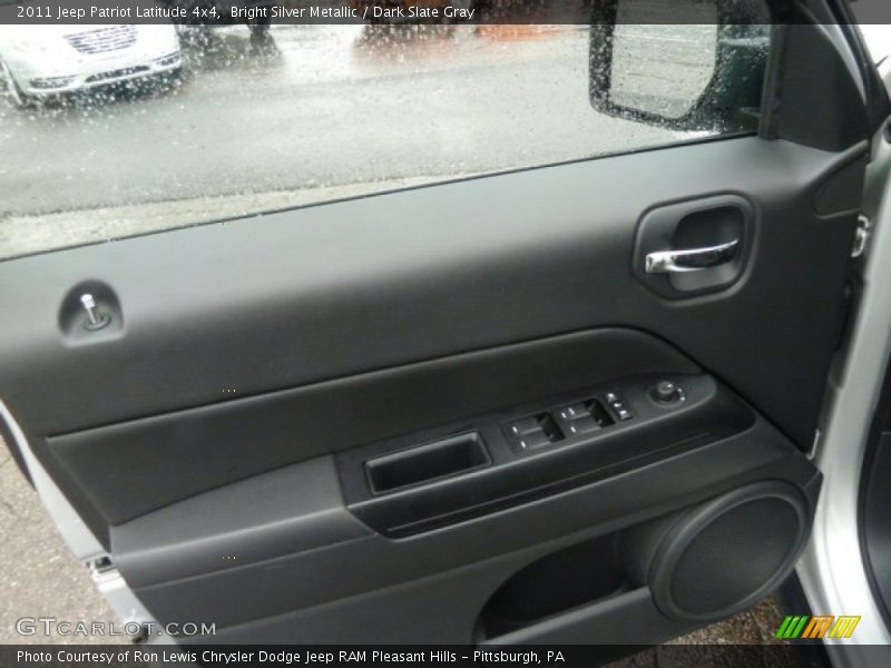 Bright Silver Metallic / Dark Slate Gray 2011 Jeep Patriot Latitude 4x4