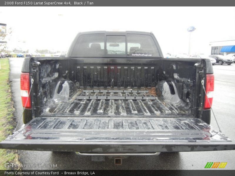 Black / Tan 2008 Ford F150 Lariat SuperCrew 4x4