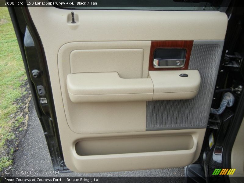 Black / Tan 2008 Ford F150 Lariat SuperCrew 4x4