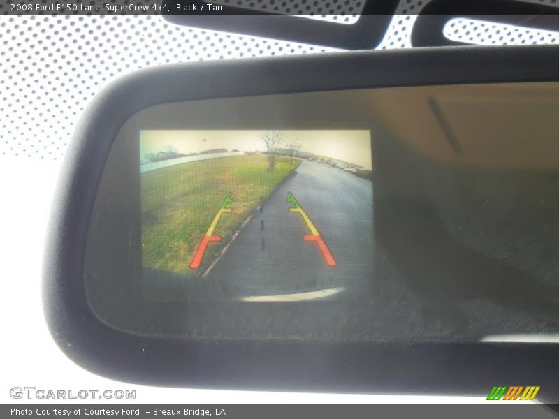 Black / Tan 2008 Ford F150 Lariat SuperCrew 4x4
