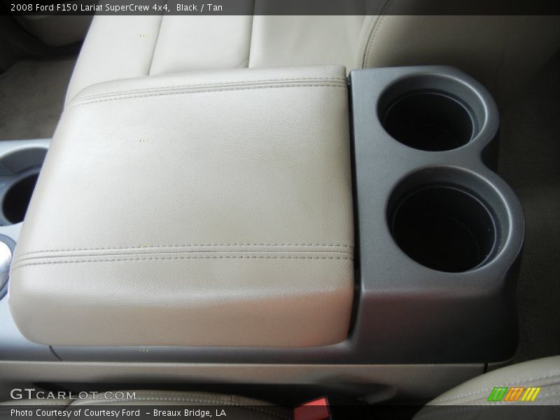 Black / Tan 2008 Ford F150 Lariat SuperCrew 4x4