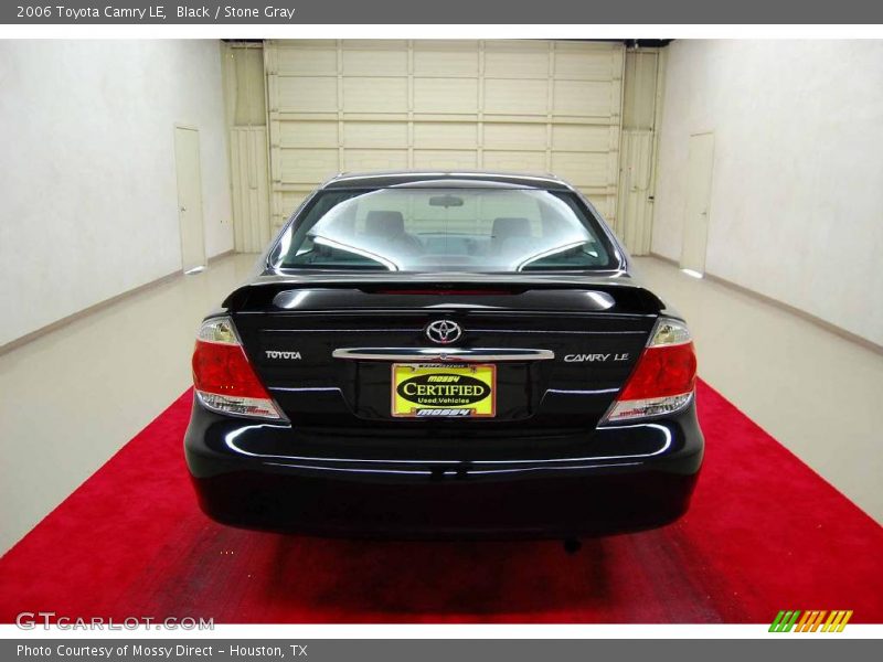 Black / Stone Gray 2006 Toyota Camry LE