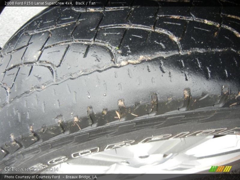 Black / Tan 2008 Ford F150 Lariat SuperCrew 4x4