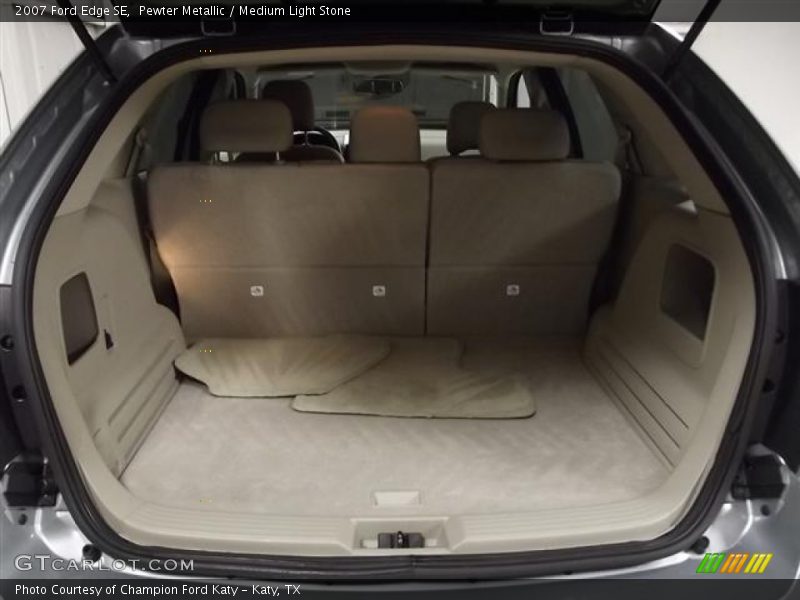 Pewter Metallic / Medium Light Stone 2007 Ford Edge SE