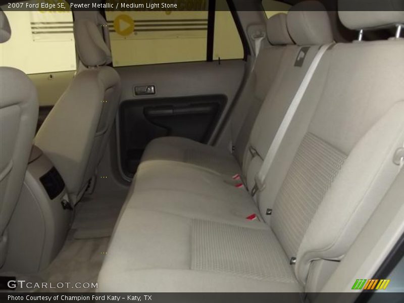 Pewter Metallic / Medium Light Stone 2007 Ford Edge SE
