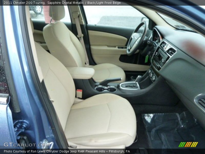  2011 200 Touring Black/Light Frost Beige Interior