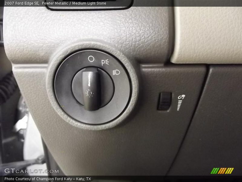 Pewter Metallic / Medium Light Stone 2007 Ford Edge SE