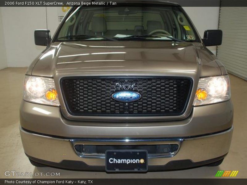 Arizona Beige Metallic / Tan 2006 Ford F150 XLT SuperCrew