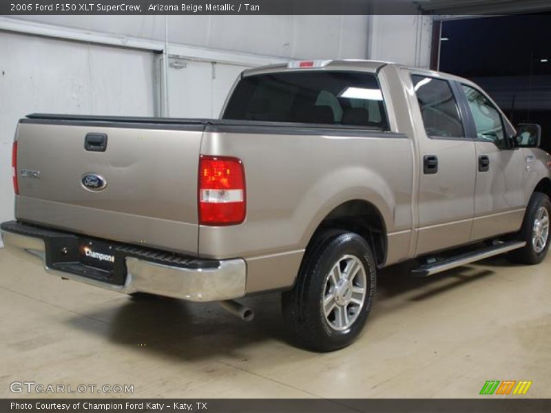 Arizona Beige Metallic / Tan 2006 Ford F150 XLT SuperCrew