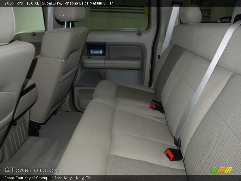 Arizona Beige Metallic / Tan 2006 Ford F150 XLT SuperCrew