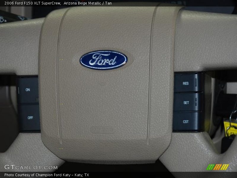 Arizona Beige Metallic / Tan 2006 Ford F150 XLT SuperCrew