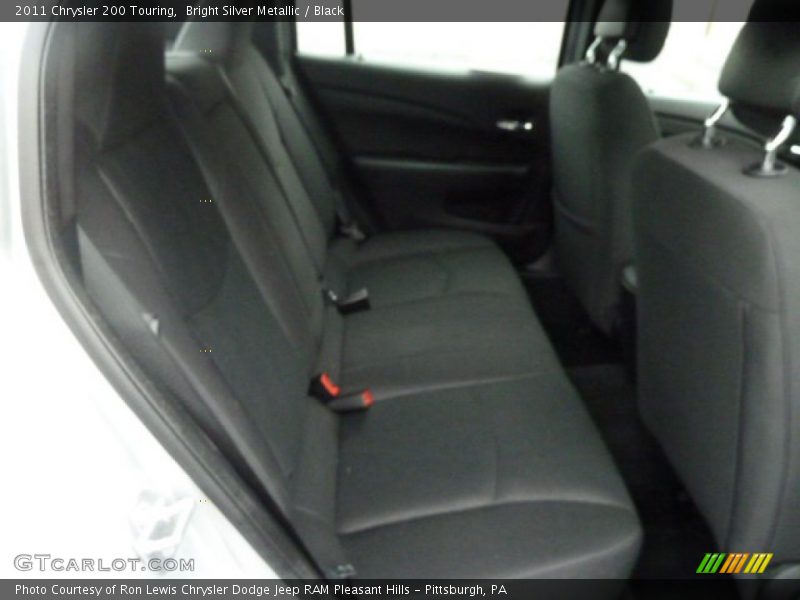 Bright Silver Metallic / Black 2011 Chrysler 200 Touring