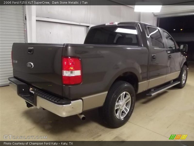 Dark Stone Metallic / Tan 2006 Ford F150 XLT SuperCrew