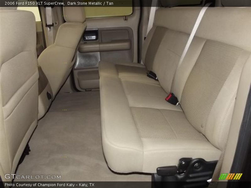 Dark Stone Metallic / Tan 2006 Ford F150 XLT SuperCrew