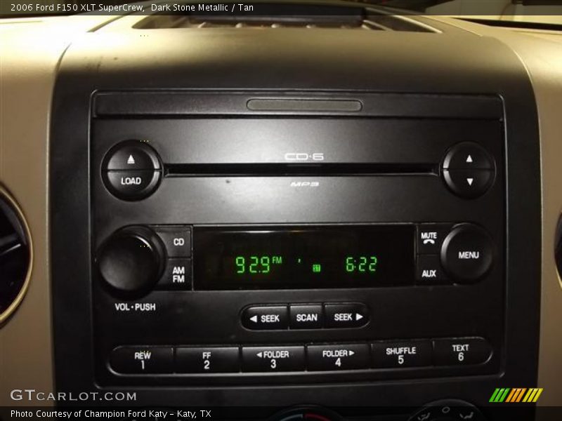 Dark Stone Metallic / Tan 2006 Ford F150 XLT SuperCrew