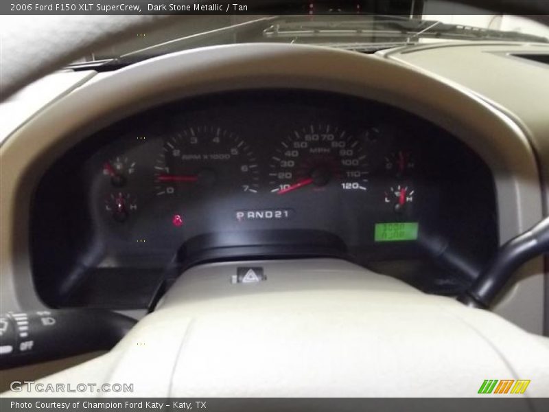 Dark Stone Metallic / Tan 2006 Ford F150 XLT SuperCrew