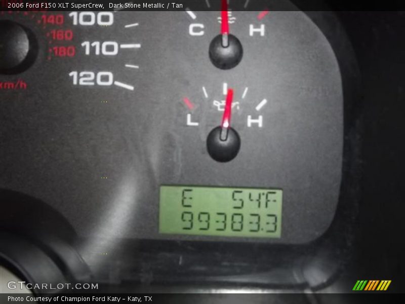 Dark Stone Metallic / Tan 2006 Ford F150 XLT SuperCrew