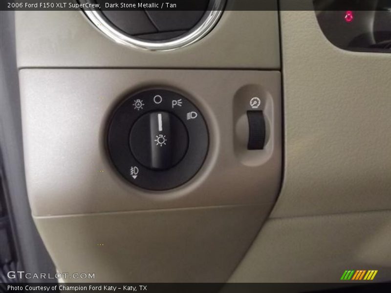 Dark Stone Metallic / Tan 2006 Ford F150 XLT SuperCrew