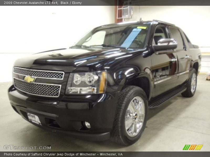 Black / Ebony 2009 Chevrolet Avalanche LTZ 4x4