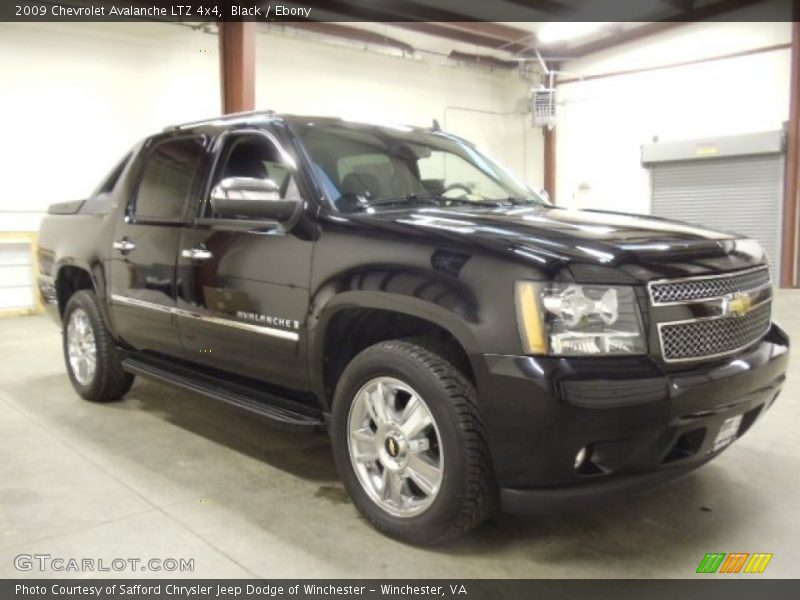 Black / Ebony 2009 Chevrolet Avalanche LTZ 4x4
