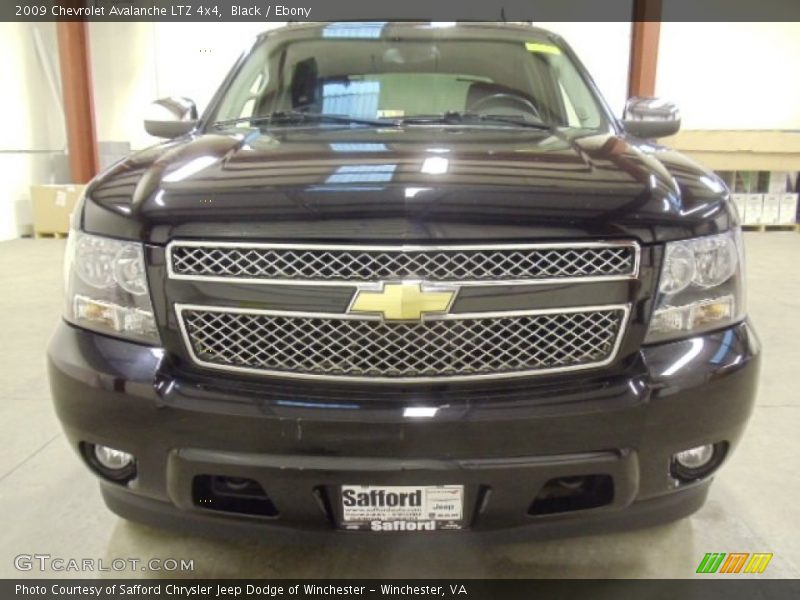Black / Ebony 2009 Chevrolet Avalanche LTZ 4x4