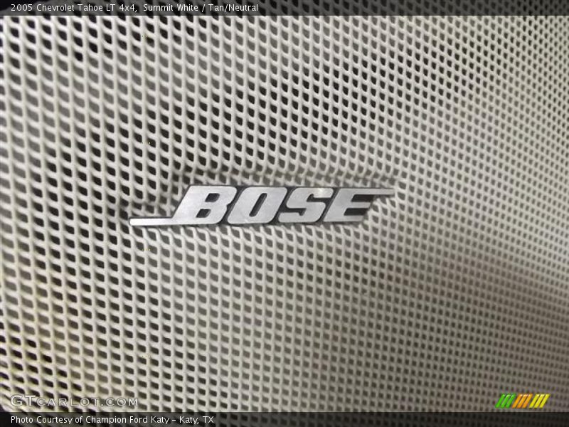 Summit White / Tan/Neutral 2005 Chevrolet Tahoe LT 4x4