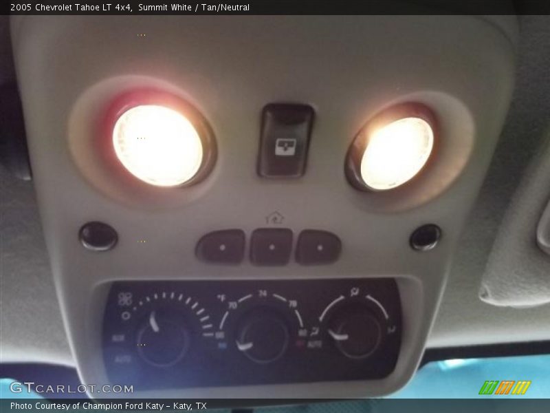 Summit White / Tan/Neutral 2005 Chevrolet Tahoe LT 4x4