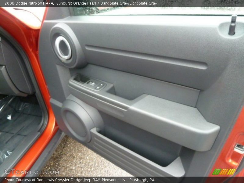 Sunburst Orange Pearl / Dark Slate Gray/Light Slate Gray 2008 Dodge Nitro SXT 4x4