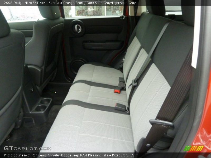 Sunburst Orange Pearl / Dark Slate Gray/Light Slate Gray 2008 Dodge Nitro SXT 4x4