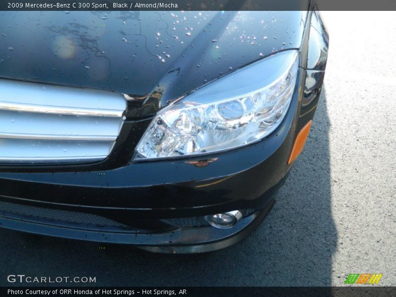 Black / Almond/Mocha 2009 Mercedes-Benz C 300 Sport