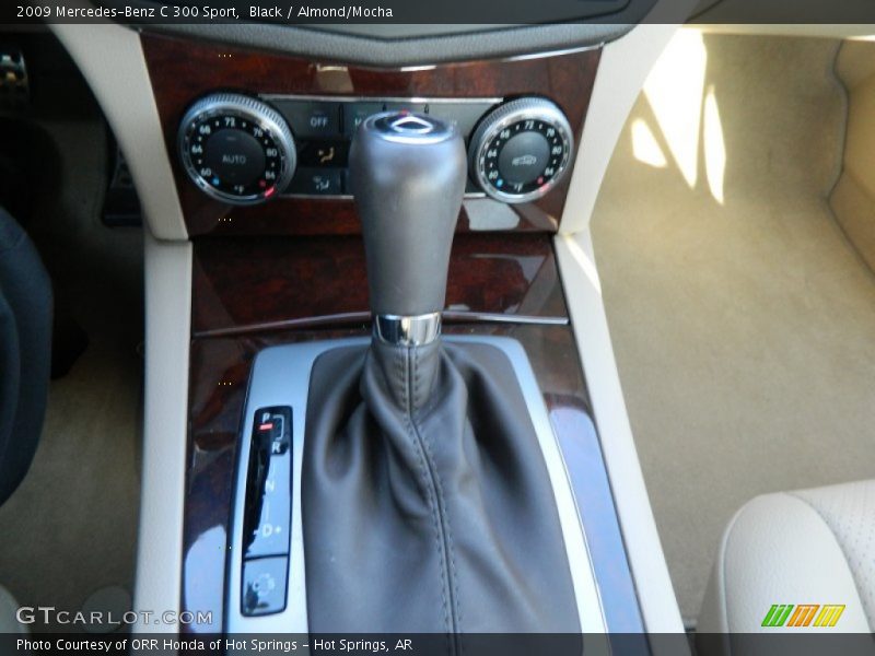 Black / Almond/Mocha 2009 Mercedes-Benz C 300 Sport