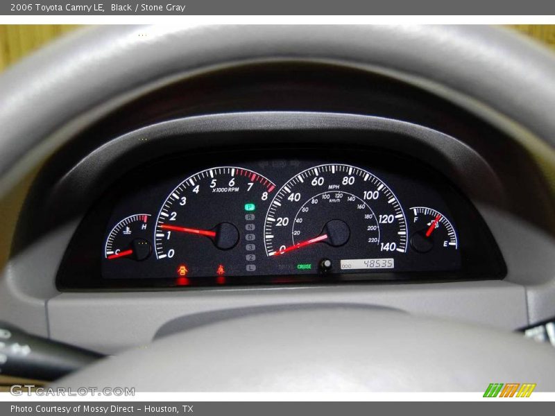 Black / Stone Gray 2006 Toyota Camry LE