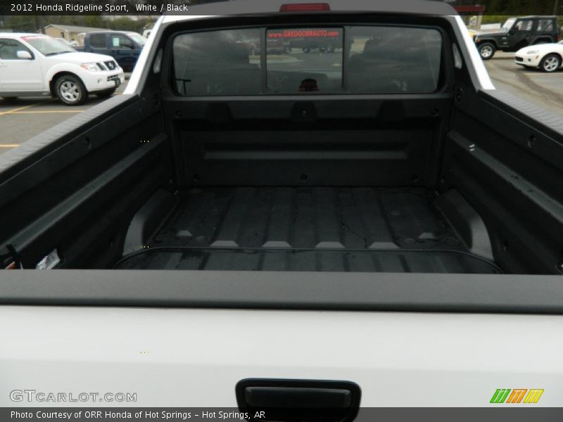 White / Black 2012 Honda Ridgeline Sport