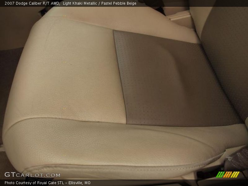 Light Khaki Metallic / Pastel Pebble Beige 2007 Dodge Caliber R/T AWD