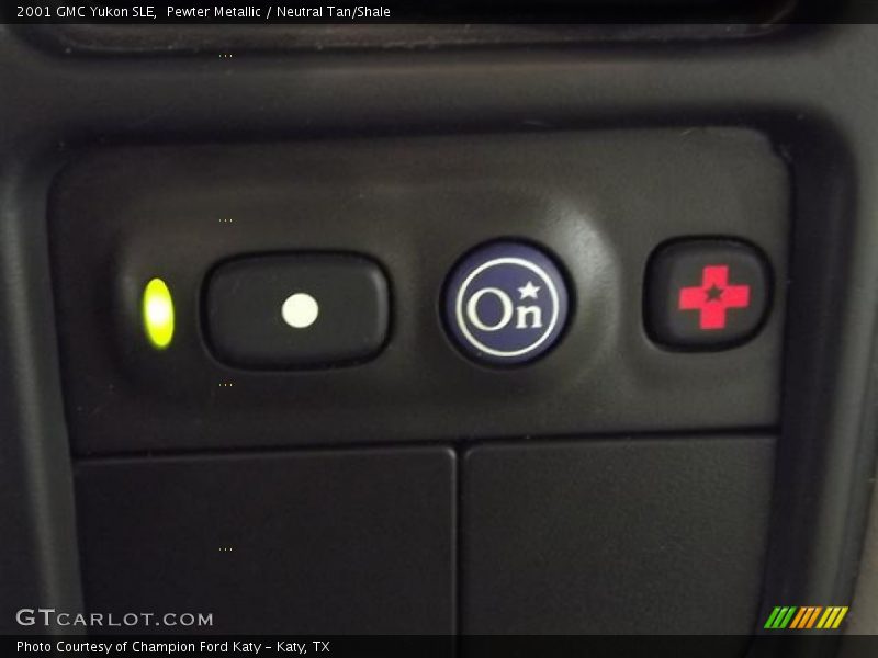 Pewter Metallic / Neutral Tan/Shale 2001 GMC Yukon SLE