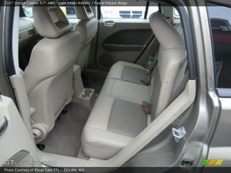 Light Khaki Metallic / Pastel Pebble Beige 2007 Dodge Caliber R/T AWD